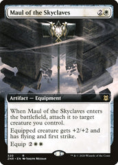 Maul of the Skyclaves (Extended Art) [Zendikar Rising] | Exor Games New Glasgow