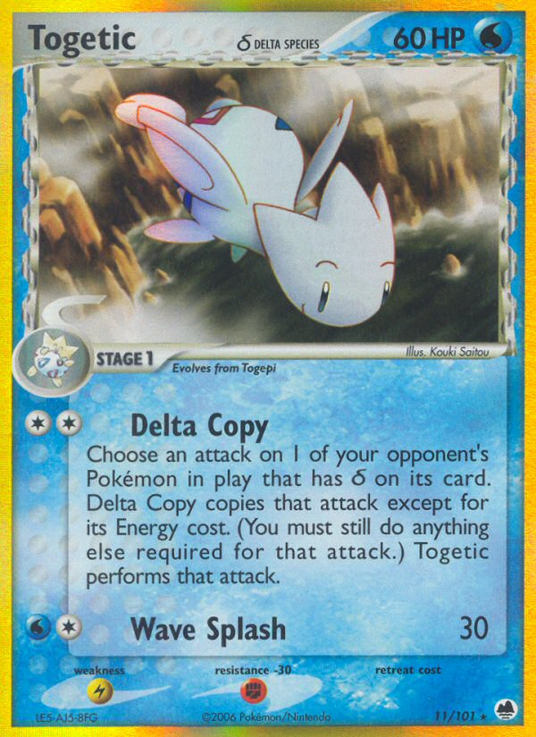 Togetic (11/101) (Delta Species) [EX: Dragon Frontiers] | Exor Games New Glasgow