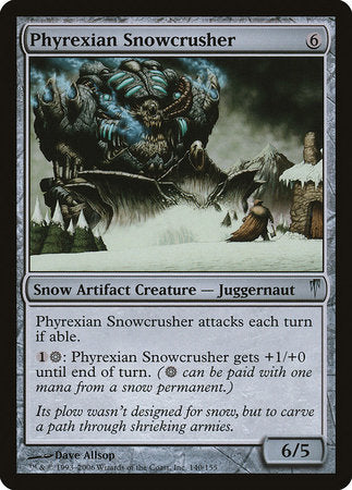 Phyrexian Snowcrusher [Coldsnap] | Exor Games New Glasgow