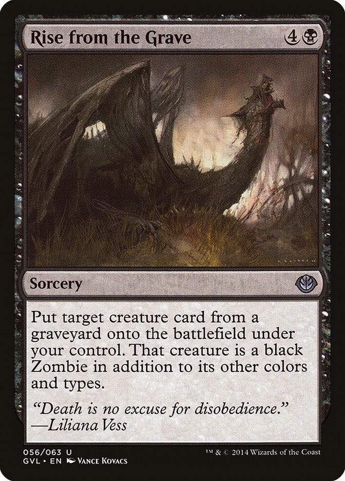 Rise from the Grave (Garruk vs. Liliana) [Duel Decks Anthology] | Exor Games New Glasgow