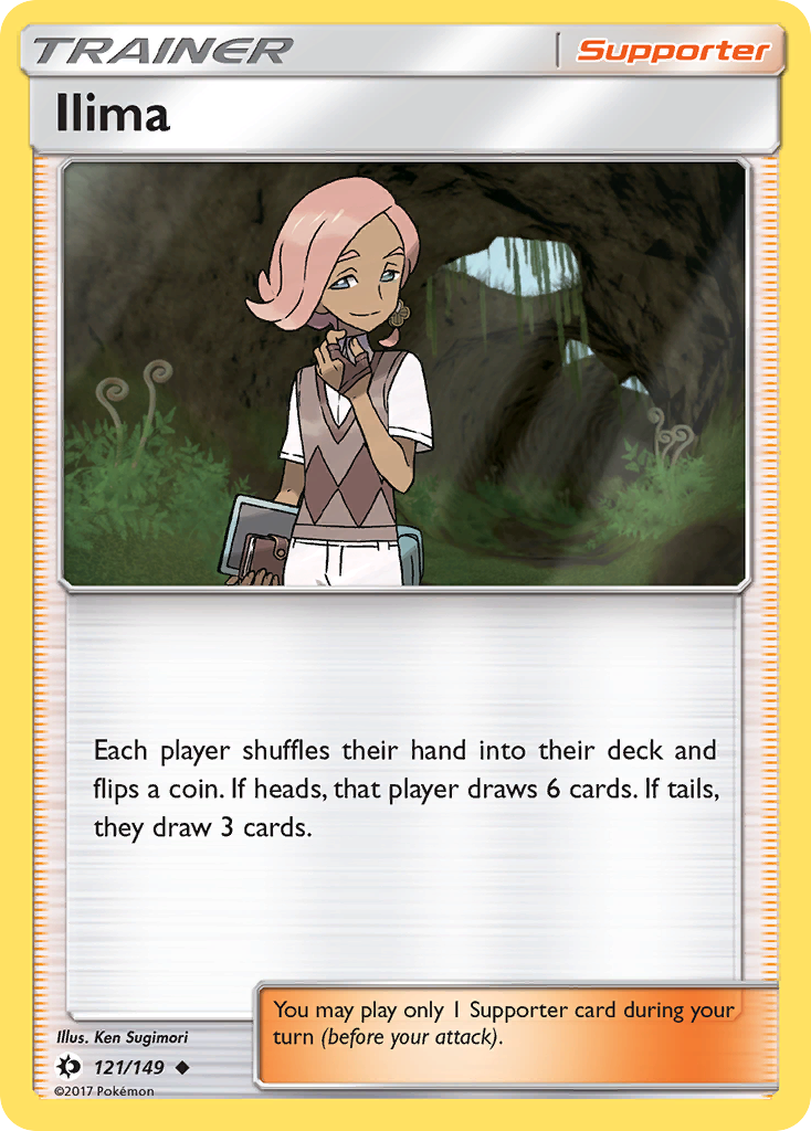 Ilima (121/149) [Sun & Moon: Base Set] | Exor Games New Glasgow