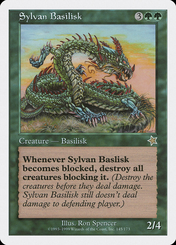 Sylvan Basilisk [Starter 1999] | Exor Games New Glasgow