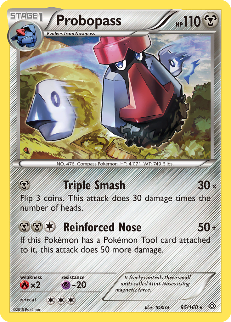 Probopass (95/160) [XY: Primal Clash] | Exor Games New Glasgow