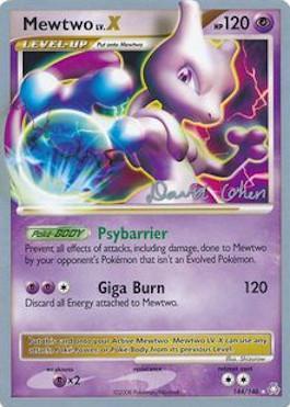 Mewtwo LV.X (144/146) (Stallgon - David Cohen) [World Championships 2009] | Exor Games New Glasgow