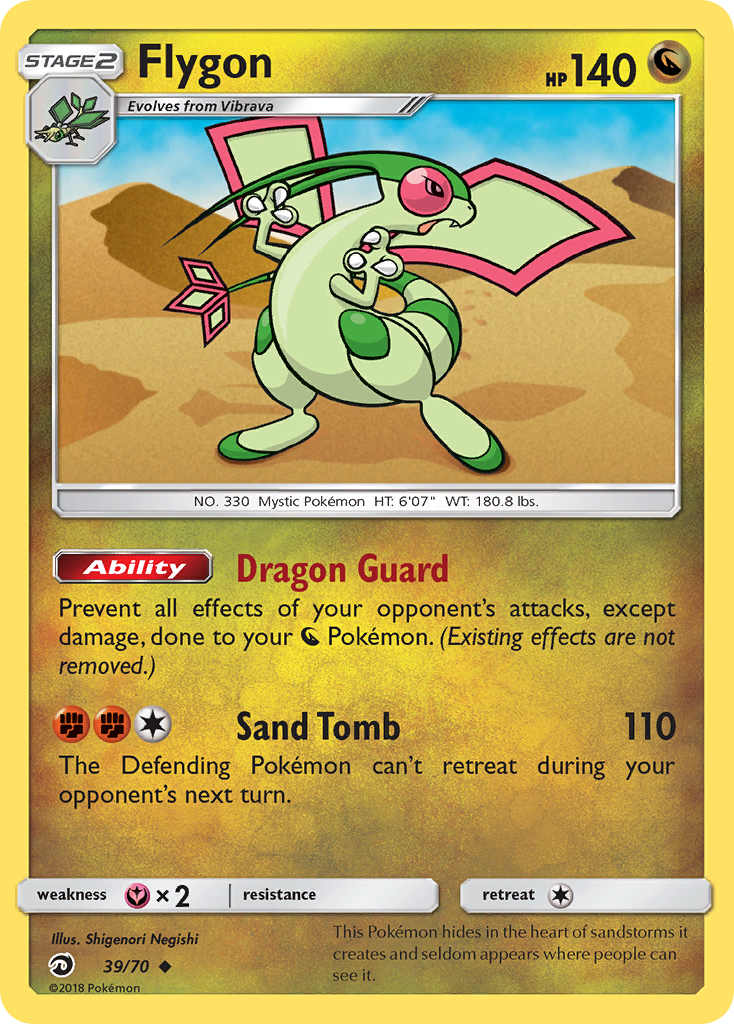 Flygon (39/70) [Sun & Moon: Dragon Majesty] | Exor Games New Glasgow