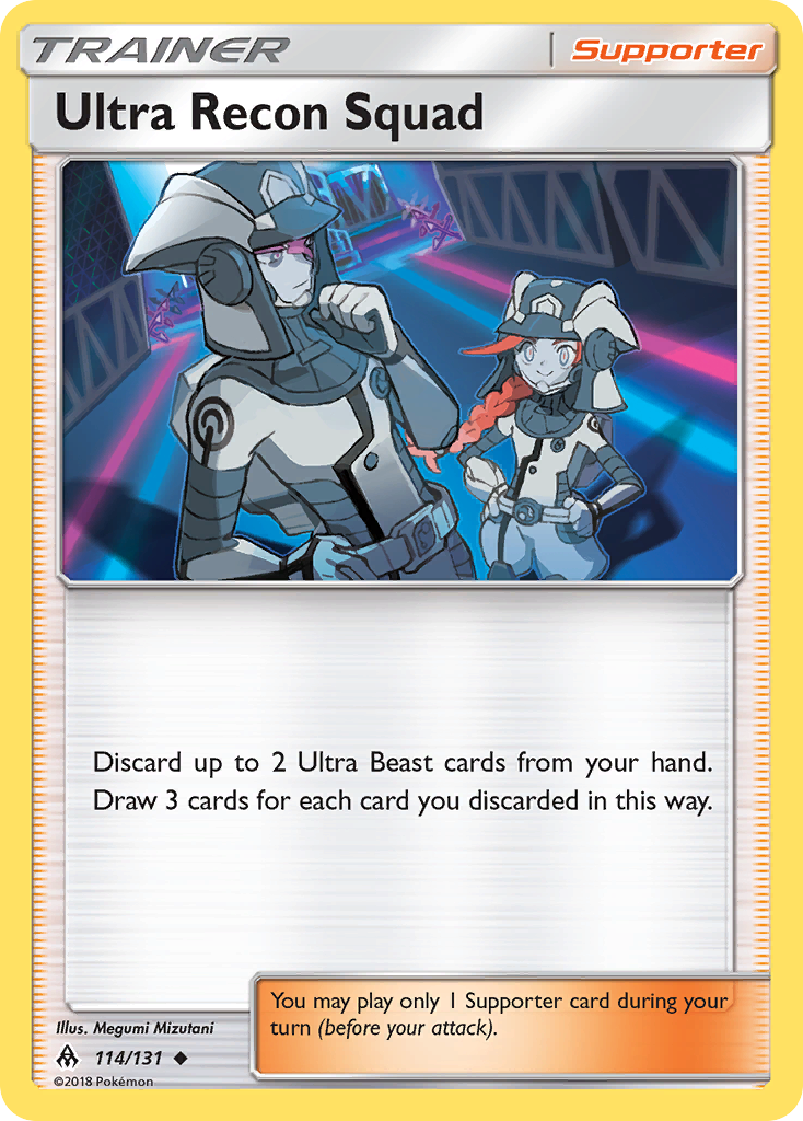 Ultra Recon Squad (114/131) [Sun & Moon: Forbidden Light] | Exor Games New Glasgow