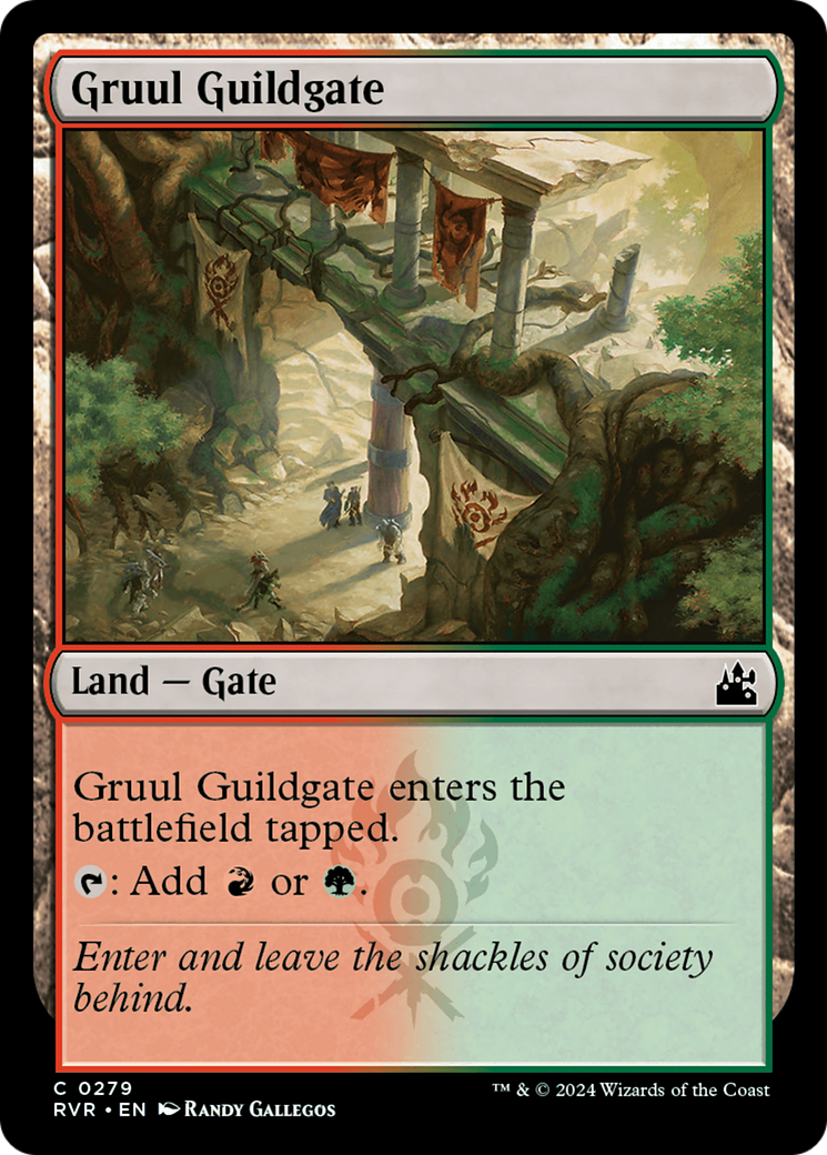 Gruul Guildgate [Ravnica Remastered] | Exor Games New Glasgow