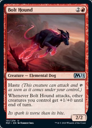 Bolt Hound [Core Set 2021] | Exor Games New Glasgow