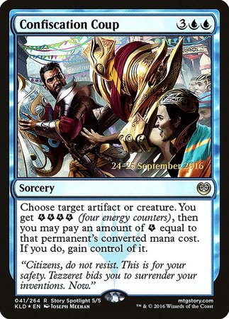 Confiscation Coup [Kaladesh Promos] | Exor Games New Glasgow