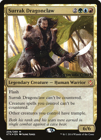 Surrak Dragonclaw [Khans of Tarkir Promos] | Exor Games New Glasgow