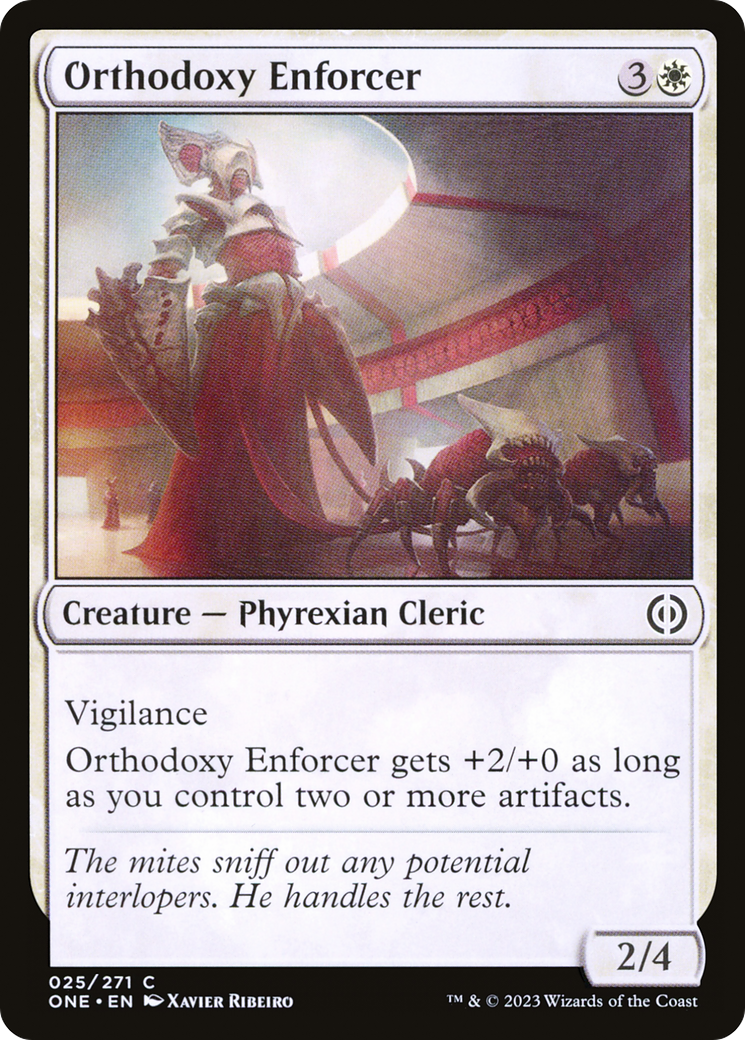 Orthodoxy Enforcer [Phyrexia: All Will Be One] | Exor Games New Glasgow