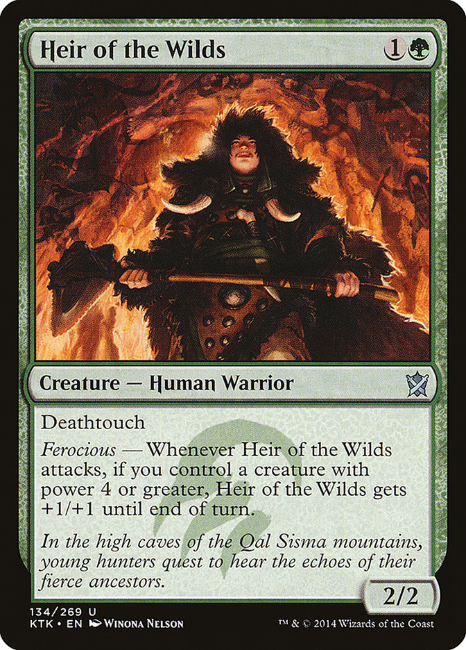 Heir of the Wilds [Khans of Tarkir] | Exor Games New Glasgow