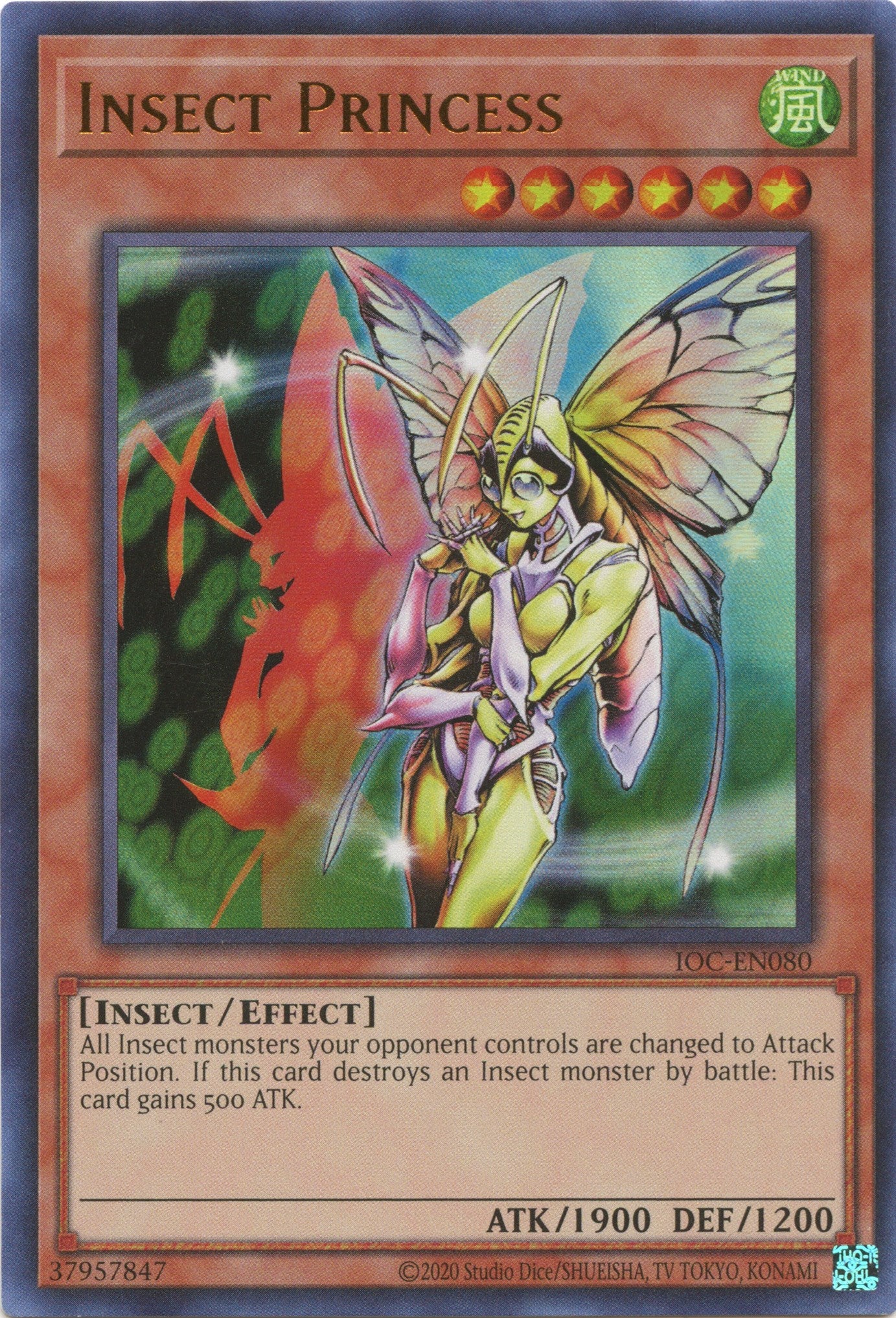 Insect Princess (25th Anniversary) [IOC-EN080] Ultra Rare | Exor Games New Glasgow