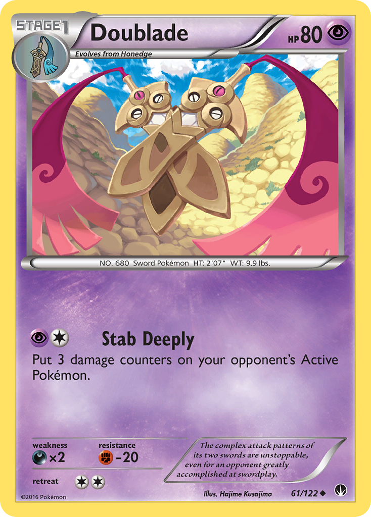 Doublade (61/122) [XY: BREAKpoint] | Exor Games New Glasgow