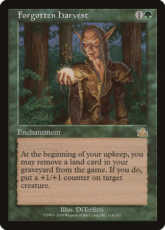 Forgotten Harvest [Prophecy] | Exor Games New Glasgow