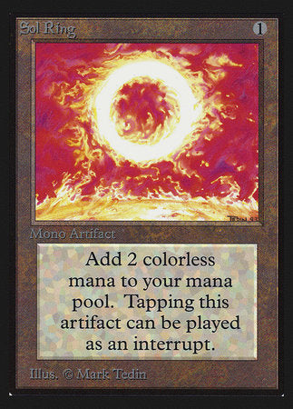 Sol Ring (IE) [Intl. Collectors’ Edition] | Exor Games New Glasgow