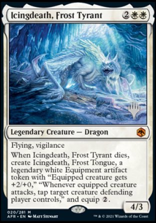 Icingdeath, Frost Tyrant (Promo Pack) [Dungeons & Dragons: Adventures in the Forgotten Realms Promos] | Exor Games New Glasgow