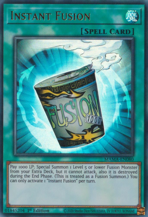 Instant Fusion [MAMA-EN080] Ultra Rare | Exor Games New Glasgow