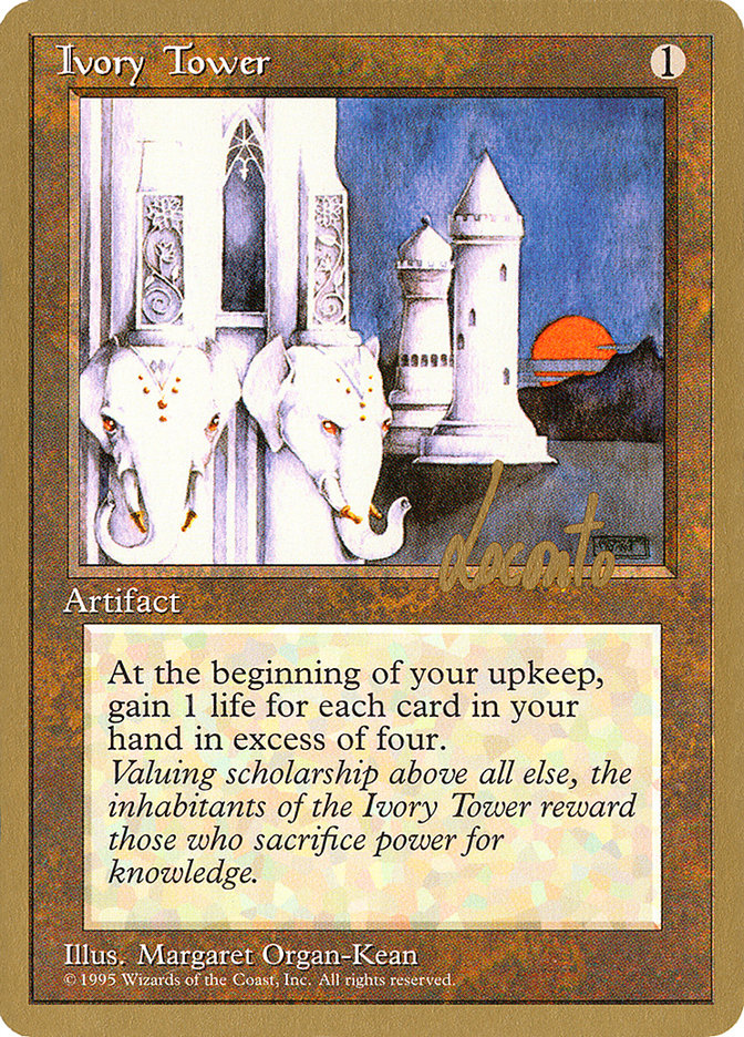 Ivory Tower (Michael Loconto) [Pro Tour Collector Set] | Exor Games New Glasgow