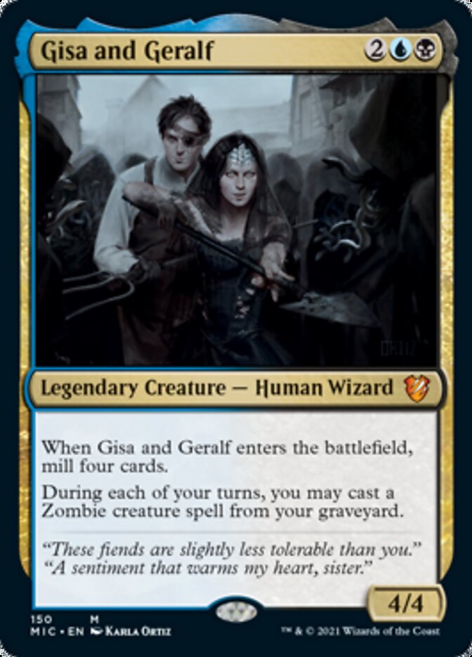 Gisa and Geralf [Innistrad: Midnight Hunt Commander] | Exor Games New Glasgow