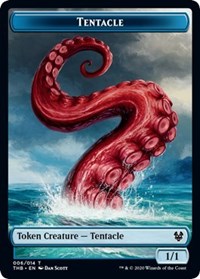 Tentacle // Satyr Double-sided Token [Theros Beyond Death Tokens] | Exor Games New Glasgow