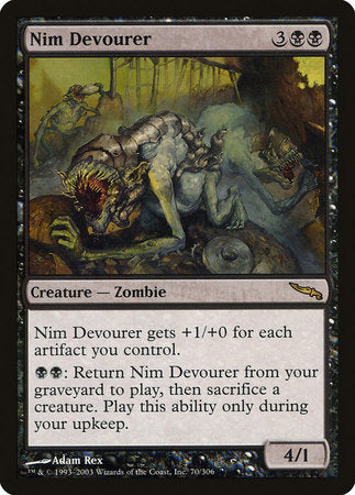 Nim Devourer [Mirrodin] | Exor Games New Glasgow
