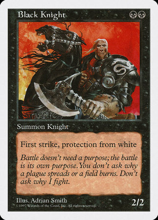 Black Knight [Fifth Edition] | Exor Games New Glasgow