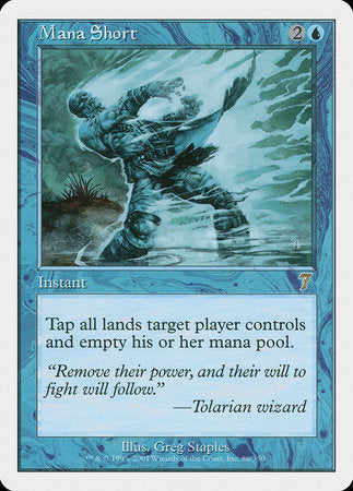 Mana Short [Seventh Edition] | Exor Games New Glasgow