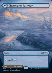 Clearwater Pathway // Murkwater Pathway (Borderless) [Secret Lair: Ultimate Edition 2] | Exor Games New Glasgow