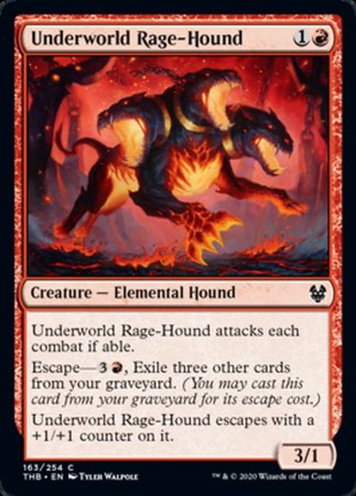 Underworld Rage-Hound [Theros Beyond Death] | Exor Games New Glasgow