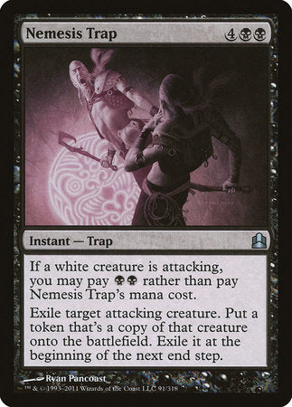 Nemesis Trap [Commander 2011] | Exor Games New Glasgow