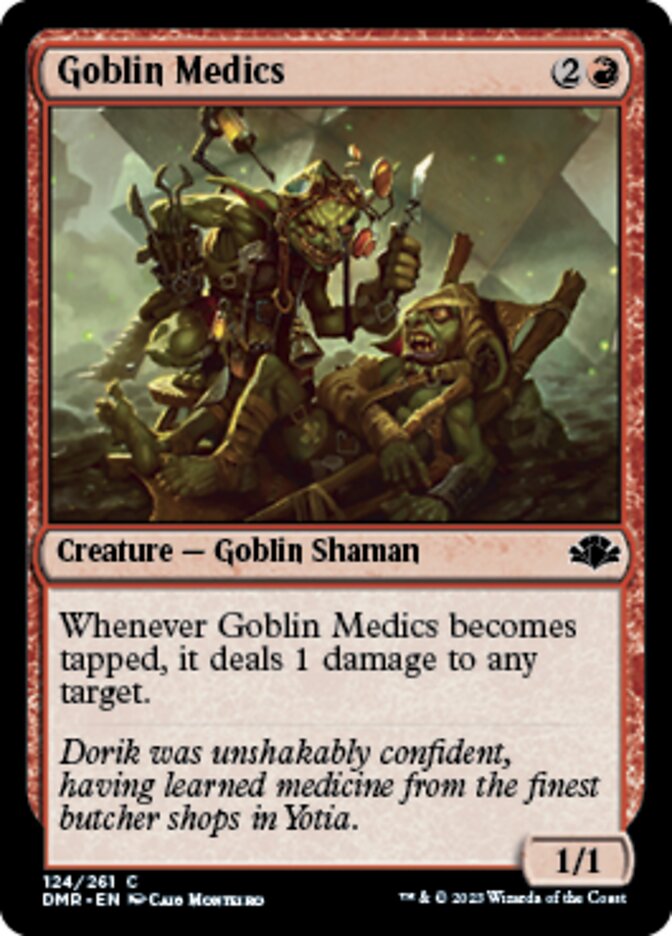 Goblin Medics [Dominaria Remastered] | Exor Games New Glasgow