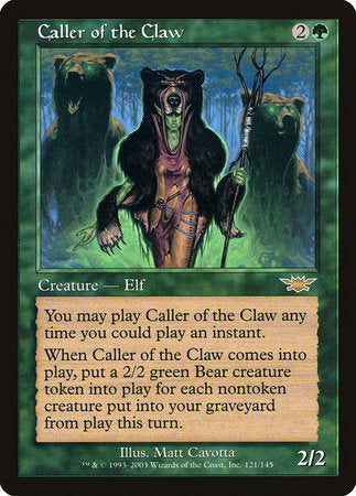 Caller of the Claw [Legions] | Exor Games New Glasgow