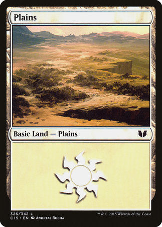 Plains (326) [Commander 2015] | Exor Games New Glasgow