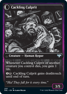 Panicked Bystander // Cackling Culprit [Innistrad: Double Feature] | Exor Games New Glasgow