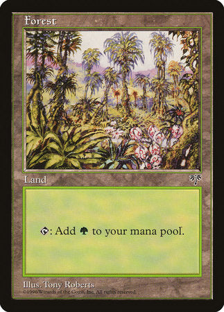 Forest (Pink Flowers Right) [Mirage] | Exor Games New Glasgow