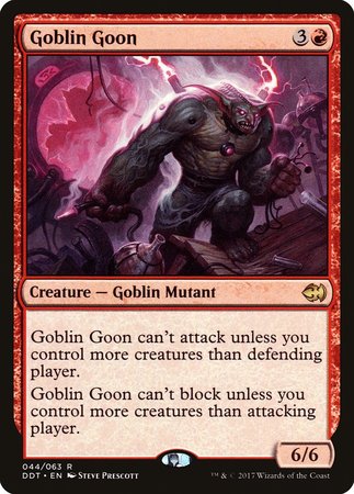 Goblin Goon [Duel Decks: Merfolk vs. Goblins] | Exor Games New Glasgow