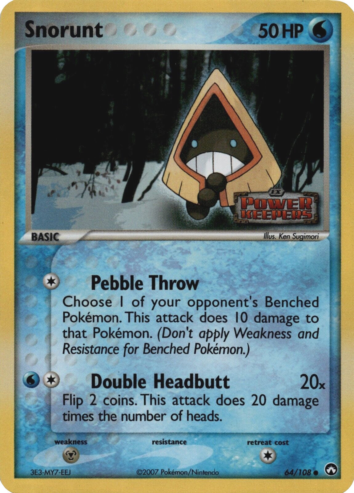 Snorunt (64/108) (Stamped) [EX: Power Keepers] | Exor Games New Glasgow