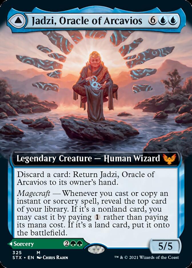 Jadzi, Oracle of Arcavios // Journey to the Oracle (Extended) [Strixhaven: School of Mages] | Exor Games New Glasgow