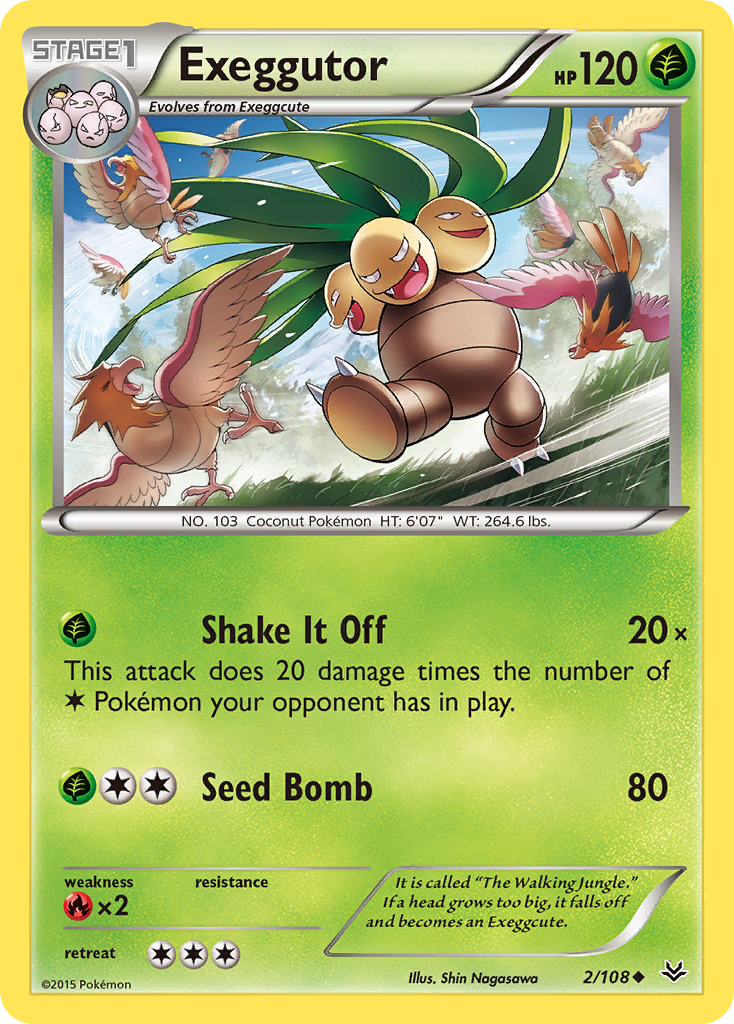 Exeggutor (2/108) [XY: Roaring Skies] | Exor Games New Glasgow