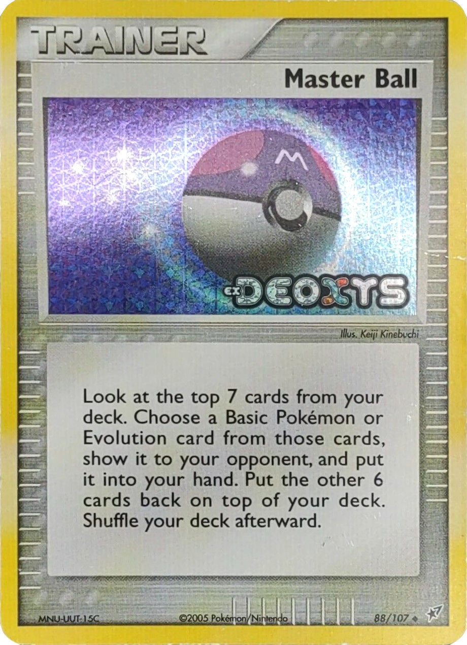 Master Ball (88/107) (Stamped) [EX: Deoxys] | Exor Games New Glasgow