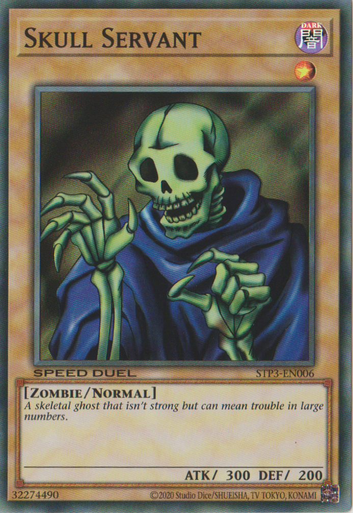 Skull Servant [STP3-EN006] Super Rare | Exor Games New Glasgow