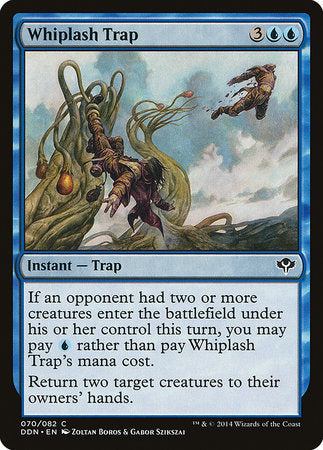 Whiplash Trap [Duel Decks: Speed vs. Cunning] | Exor Games New Glasgow