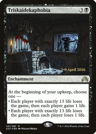 Triskaidekaphobia [Shadows over Innistrad Promos] | Exor Games New Glasgow