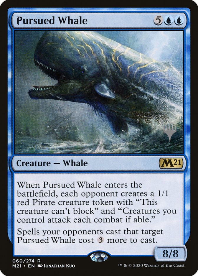 Pursued Whale (Promo Pack) [Core Set 2021 Promos] | Exor Games New Glasgow