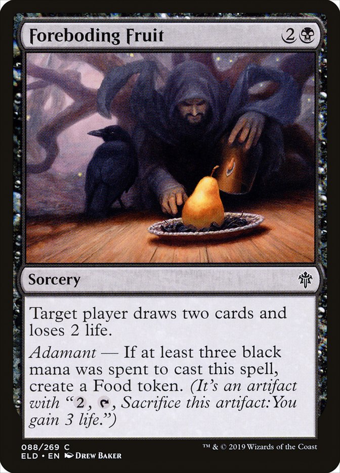 Foreboding Fruit [Throne of Eldraine] | Exor Games New Glasgow