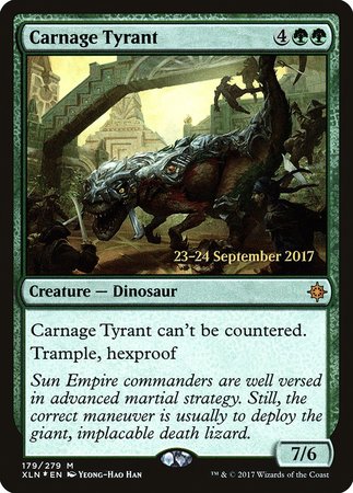 Carnage Tyrant [Ixalan Promos] | Exor Games New Glasgow