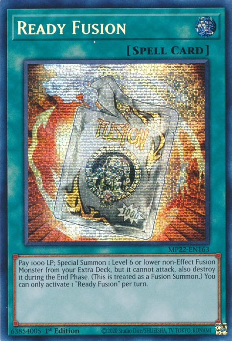 Ready Fusion [MP22-EN163] Prismatic Secret Rare | Exor Games New Glasgow