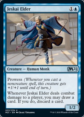 Jeskai Elder [Core Set 2021] | Exor Games New Glasgow