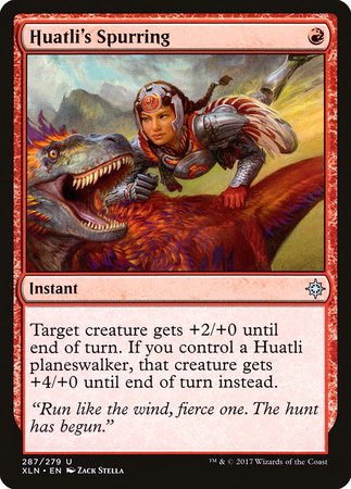 Huatli's Spurring [Ixalan] | Exor Games New Glasgow